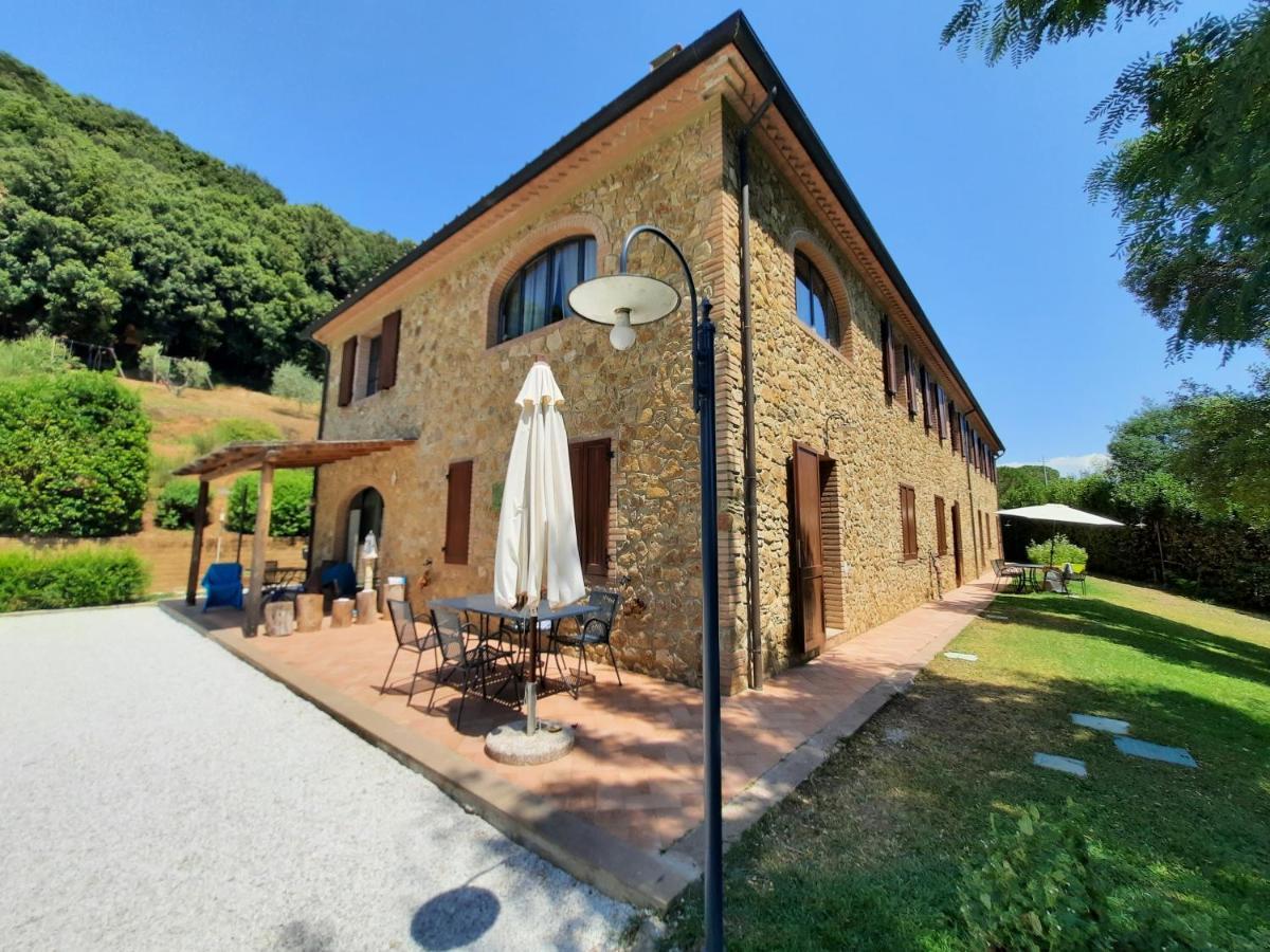 Il Casolare Val Di Mare Apartman Riparbella Kültér fotó