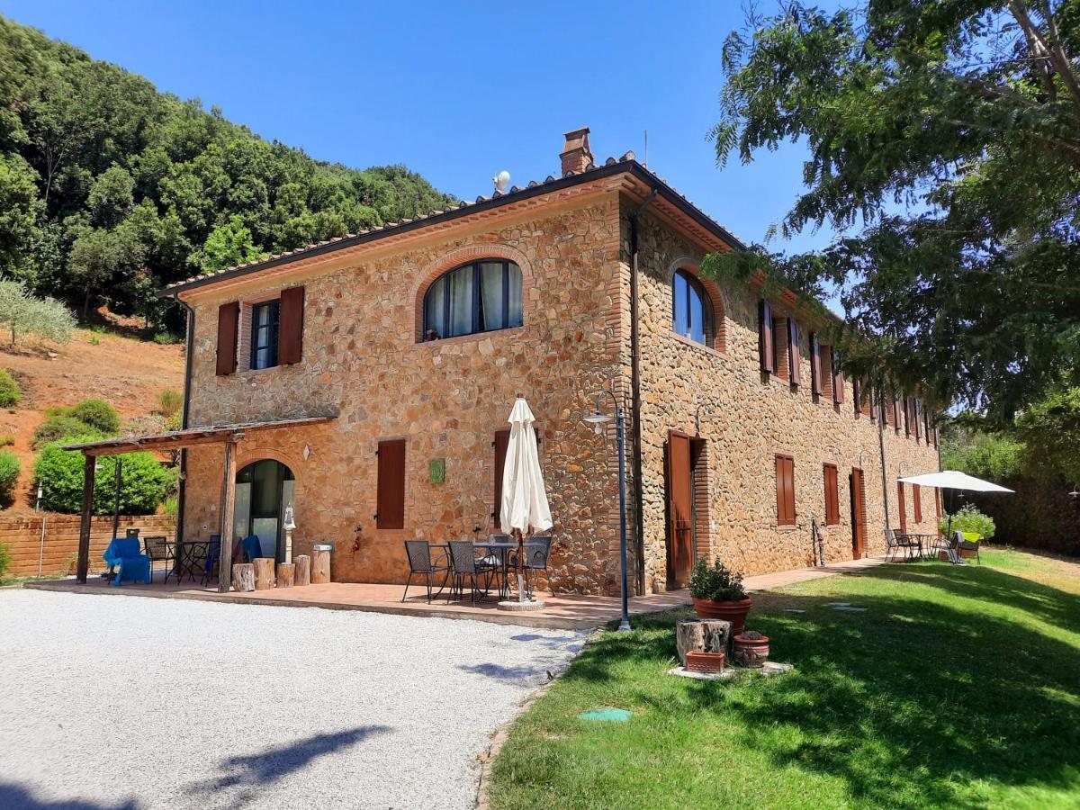 Il Casolare Val Di Mare Apartman Riparbella Kültér fotó