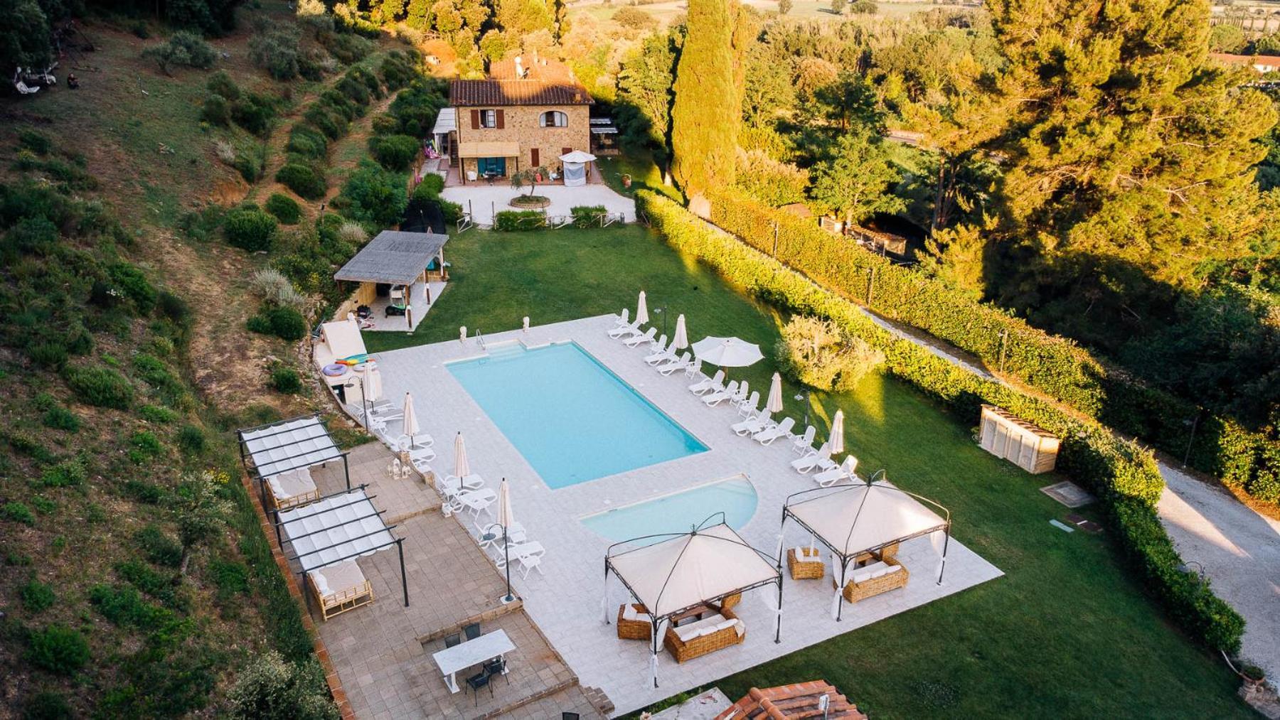 Il Casolare Val Di Mare Apartman Riparbella Kültér fotó